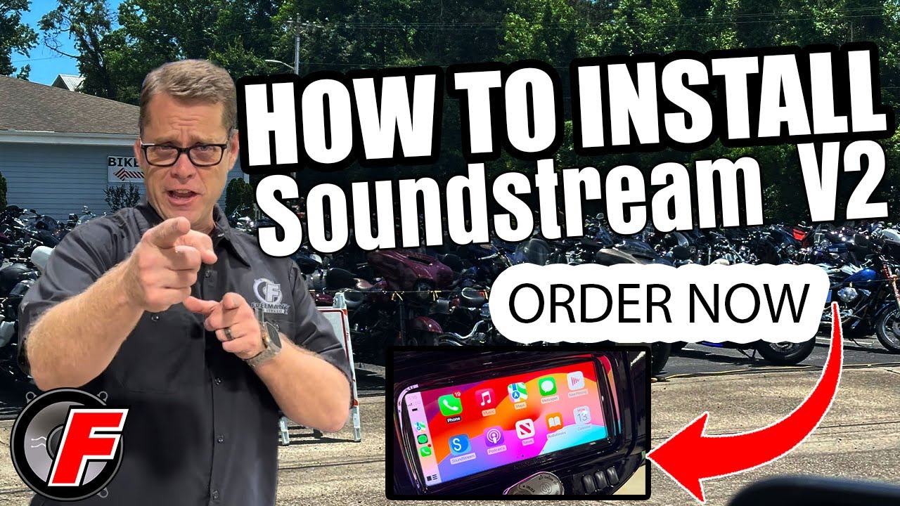 How to Install The Soundstream V2 Harley Davidson Advanced Radio + Features Walkthrough