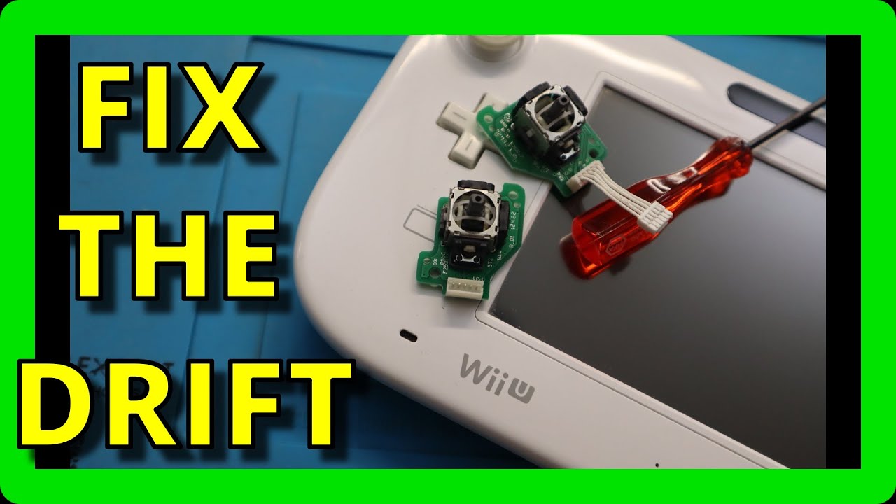 Joystick Drift on a Nintendo Wii-U