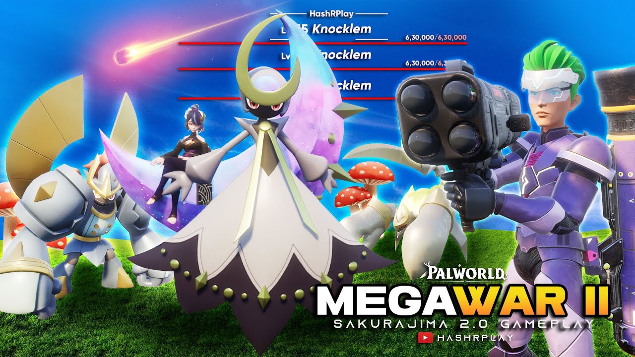 Palworld Sakurajima Update Game Play In Hindi✌✌✌ MegaWar 2 Palworld Gameplay 🔥🔥🔥