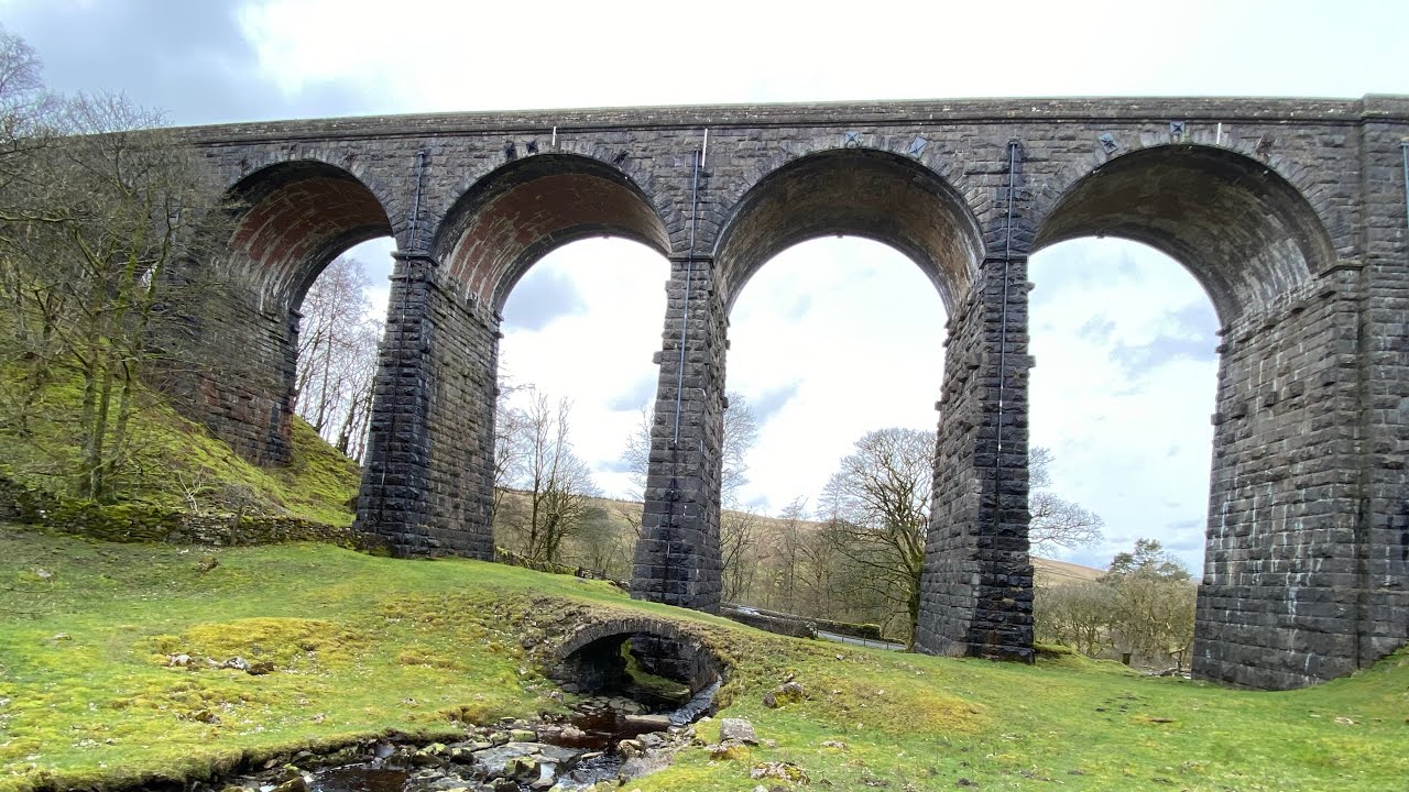 Blea Moor tunnel walk includes footage of Ribblehead Dent Head Arten Gill & Dandy Mire viaducts