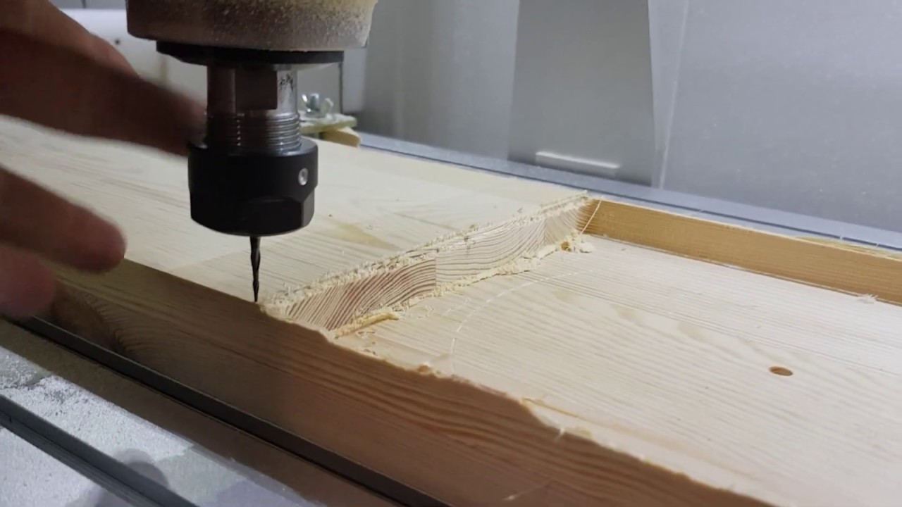 CNC6040Z.  Полная фрезировка с нуля. Видео 3
