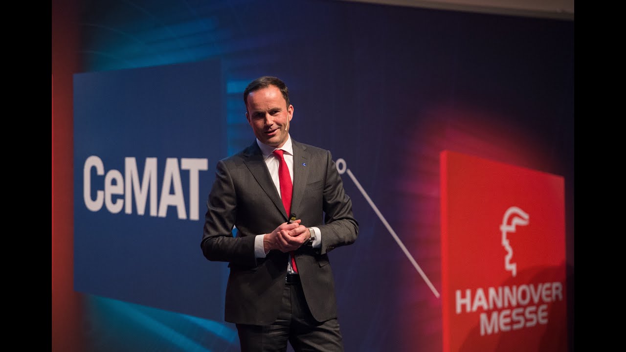 Auf dem h1-Sofa. Zu Gast: Dr.  Jochen K&ouml;ckler, Vorstandvorsitzender Deutsche Messe AG