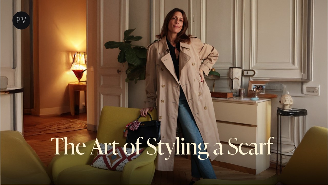 5 Chic Ways to Tie a Scarf: A Complete Guide of a Parisian