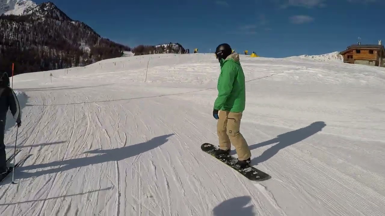 Vialattea | Skiing 2023 | Claviere | red piste 93 and blue 91 (incl. variants)