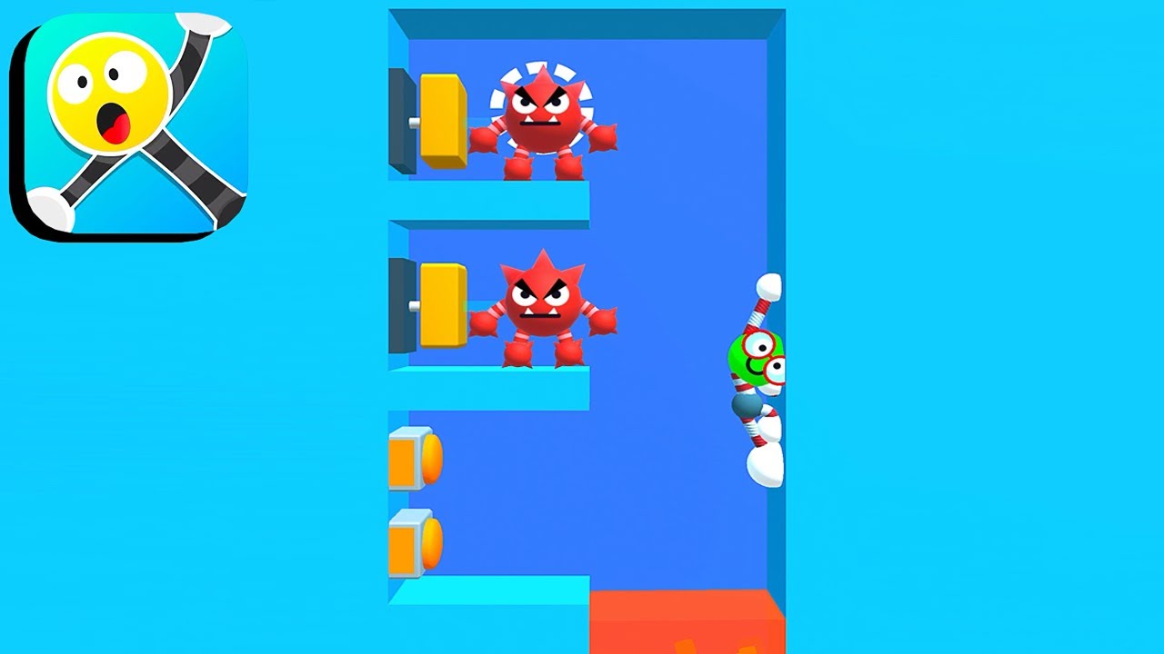 Stretch Guy - All Levels Gameplay Android,ios #33