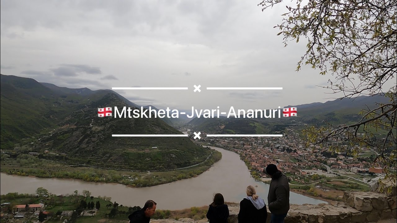 Georgia 🇬🇪 in the mountains- Mtskheta, Jvari, Ananuri- 4K Walking Tour