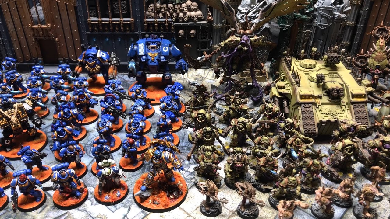 Ultra Marines vs. Death Guard [Kreuzzug 2020 - 168] Warhammer 40k Battle Report Deutsch