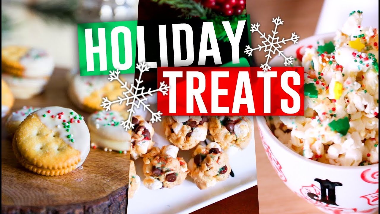 DIY Holiday Treats! Easy No Bake Desserts You HAVE To Try! 2017 // Jill Cimorelli