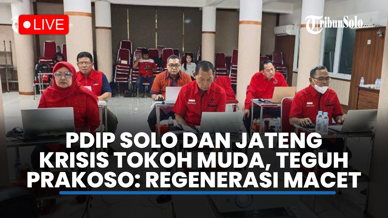 🔴LIVE : Penjaringan Ketua DPC Solo & DPD Jateng PDIP Minim Tokoh Muda