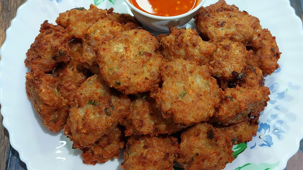 Babi Cincang Goreng | Anak Anak Pasti Ketagihan | Pork Fritters Recipe Chinese Style, must try!