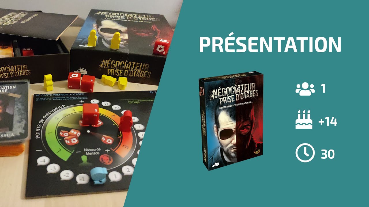 NÉGOCIATEUR PRISE D'OTAGES #1 | Présentation du jeu et des règles