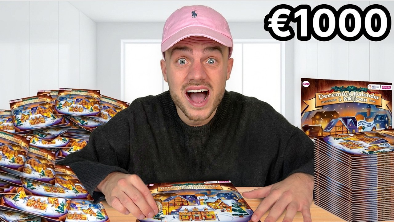 Ik Open &euro;1000 Aan December Kalenders!😨