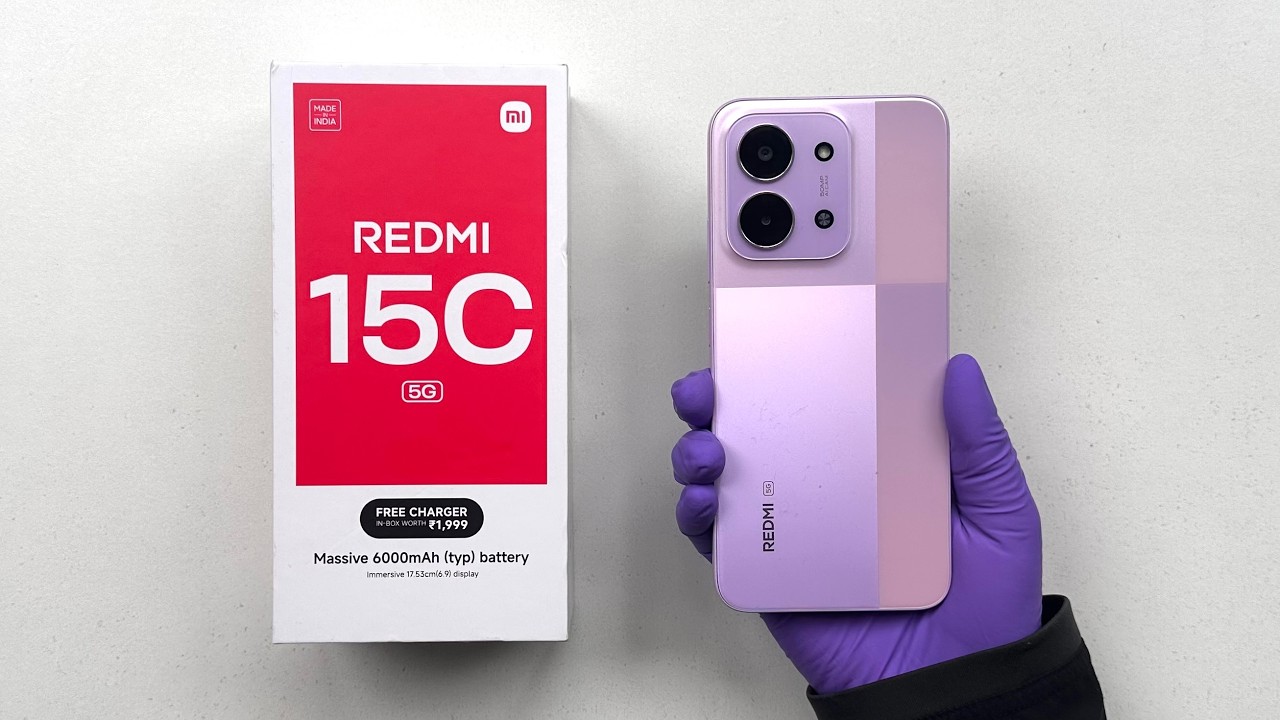 Redmi 15C 5G Unboxing - ASMR