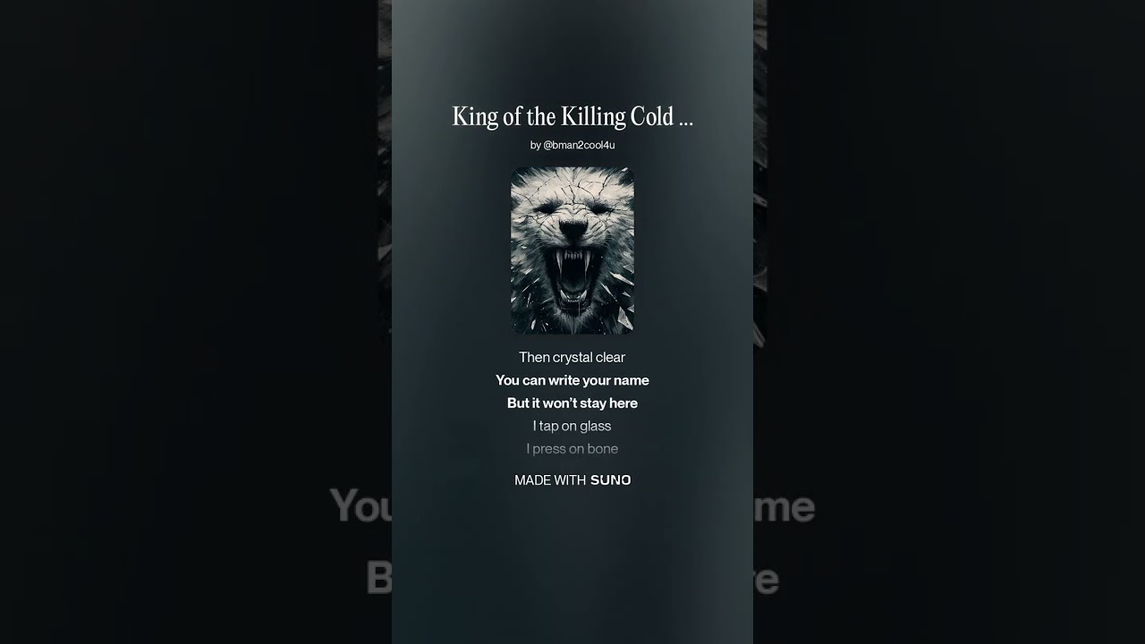 King of the Killing Cold