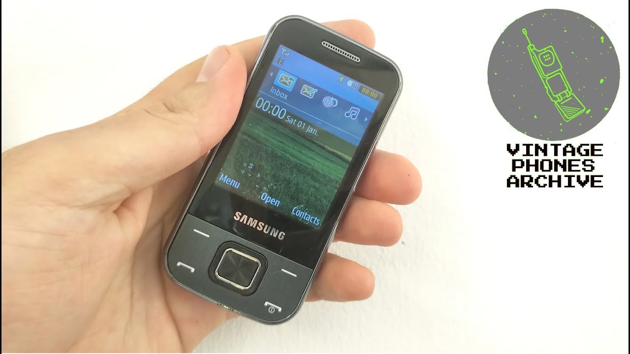 Samsung GT-C3750 Mobile phone menu browse, ringtones, games, wallpapers