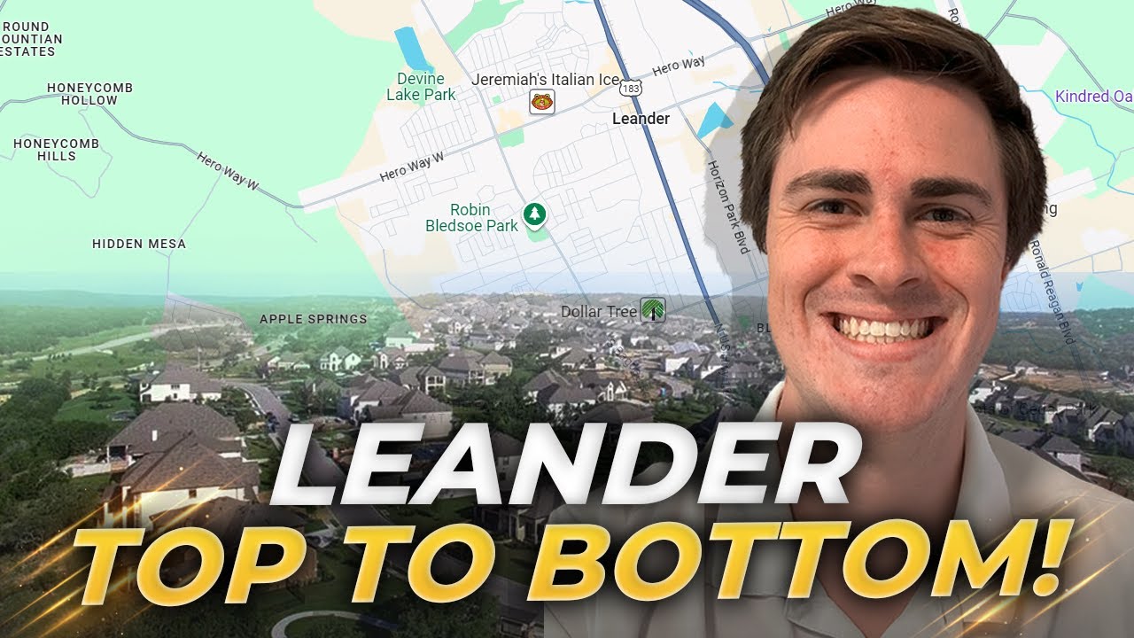 Complete LEANDER TEXAS Map Tour: Family Fun, New Homes & Community Buzz! | North Austin Texas