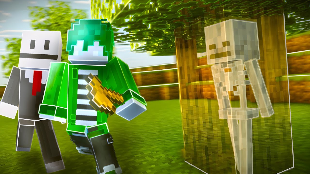 Jeder Block den wir abauen wird zu einem random Mob. Block = Mob randomizer.