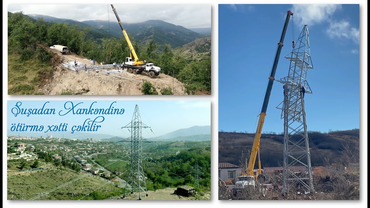 “Azərenerji” Xankəndində qapalı tipli yeni yarımstansiya tikir