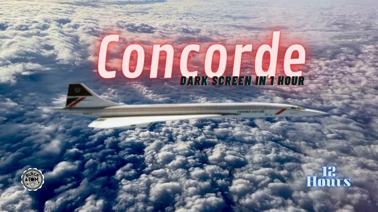 Soothing Concorde Lullaby: Sleep with the Tranquil Roar of the Supersonic Dream 