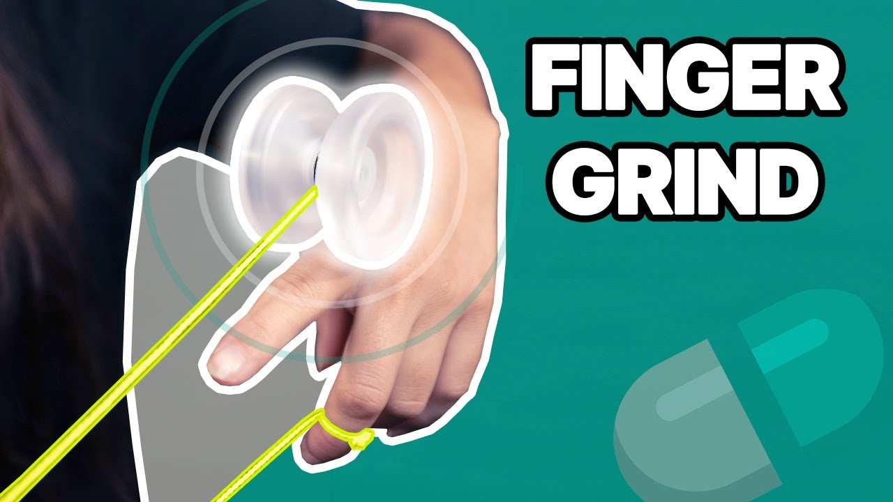How to do FINGER GRIND - yoyo trick lvl 61