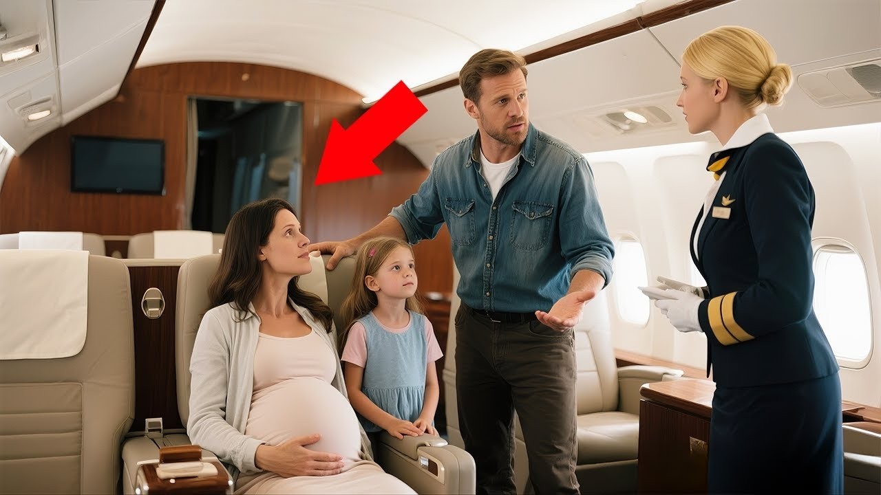 Struggling Single Dad Gave Up First Class Ticket for Pregnant Woman—Unaware She’s Owns the A