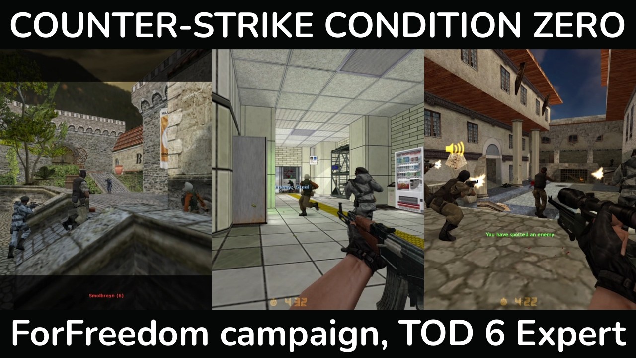 CS:CZ - ForFreedom Campaign (Modified, Tour of Duty 6, Expert)