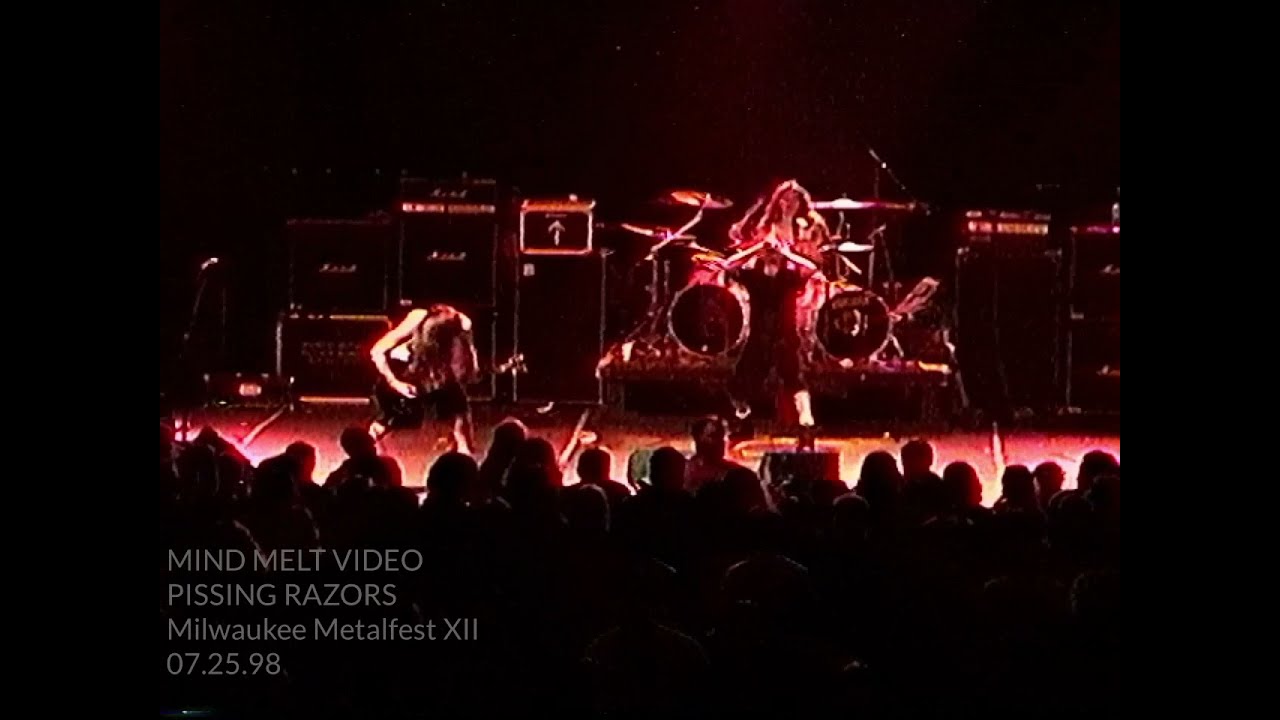 PISSING RAZORS @ Milwaukee Metalfest XII  July 25, 1998