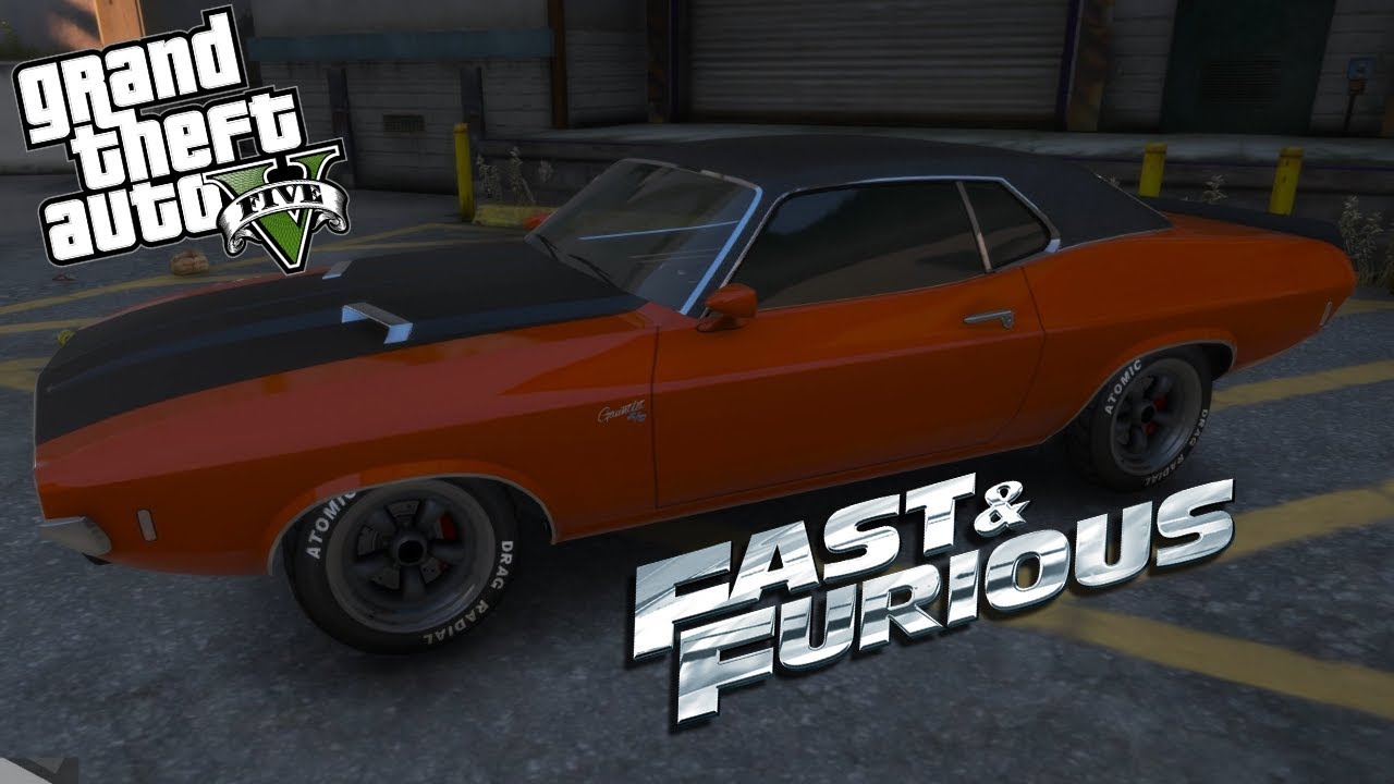 2FAST 2FURIOUS DANS GTA5 : AVOIR LA DODGE CHALLENGER DE 1970 - Mrjksaw