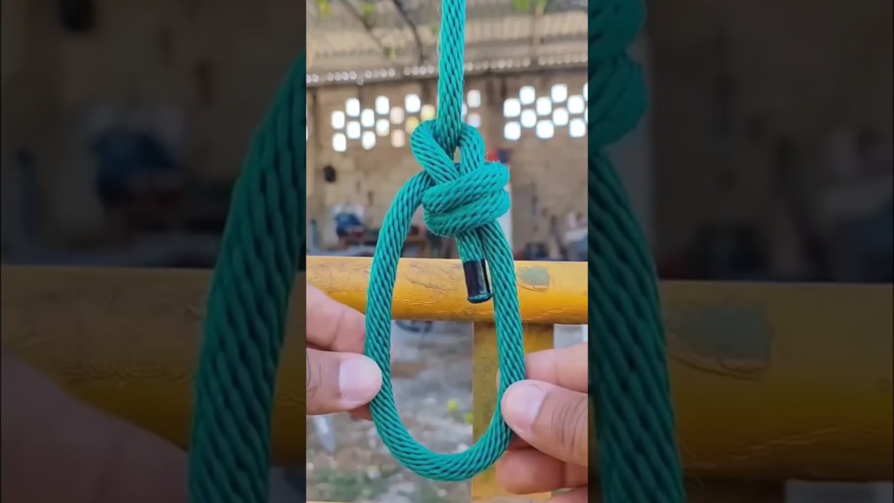 Variante del nudo As De Guía 😉💯 #knot #amarres
