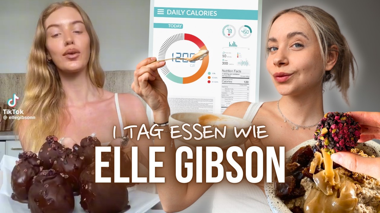 1 Tag essen wie ELLE GIBSON (mit Kalorienangabe) - viral recipes, vegan fun with food! // annrahel
