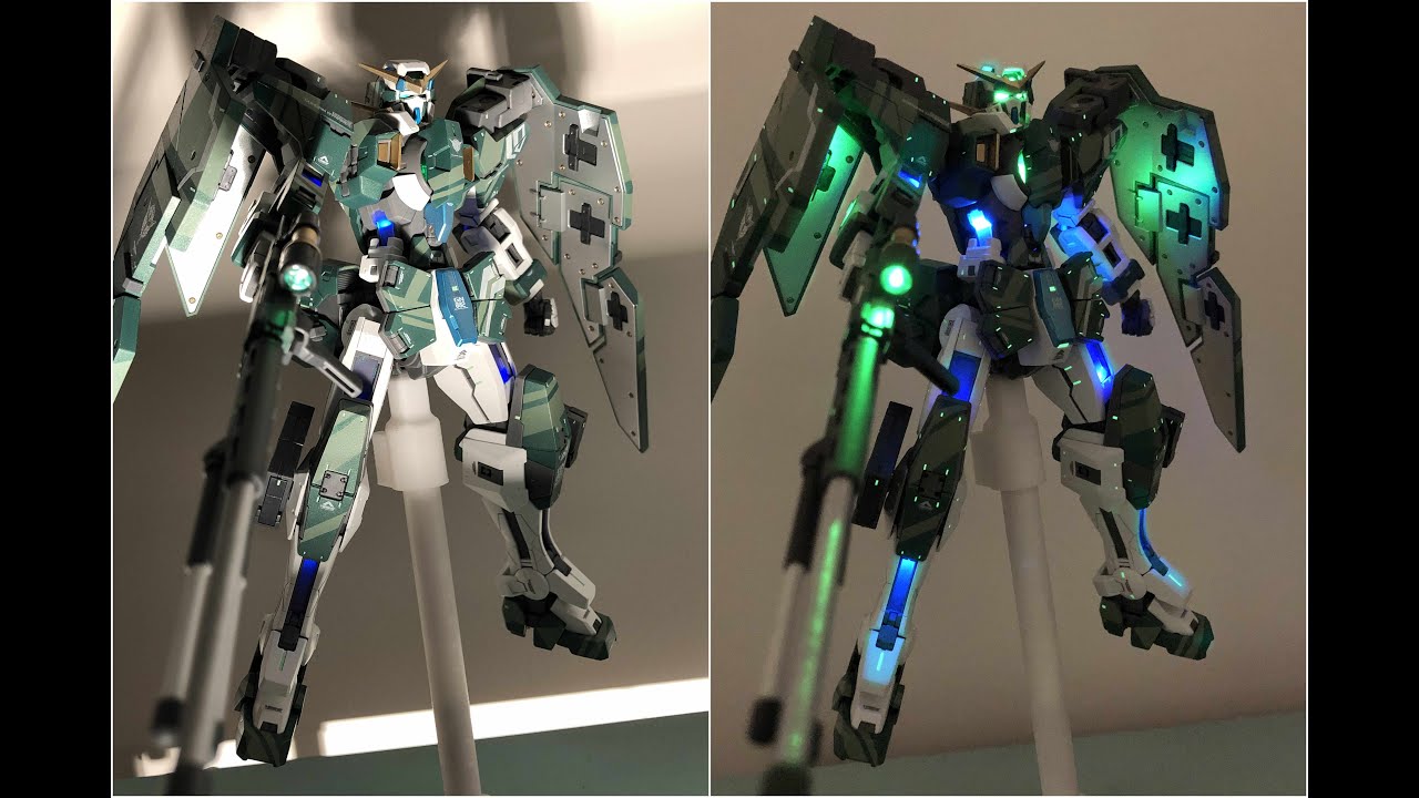 DIY LED Gunpla tutorial -GN-002 Gundam Dynames ガンダムデュナメス 全身LED