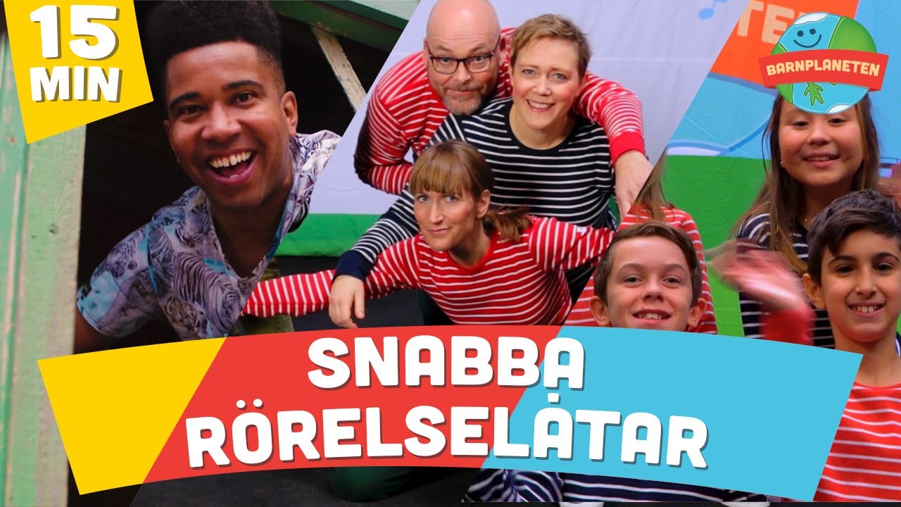 Snabba rörelselåtar med Kompisbandet, Minikompisarna och Yankho