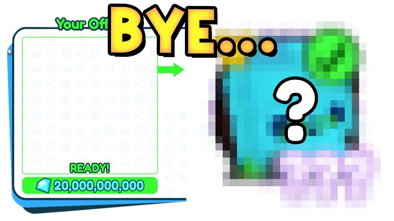 😢My LAST TRADE in Pet Simulator X 2021 (Roblox)
