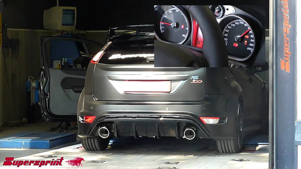 Ford Focus RS500 Supersprint Exhaust