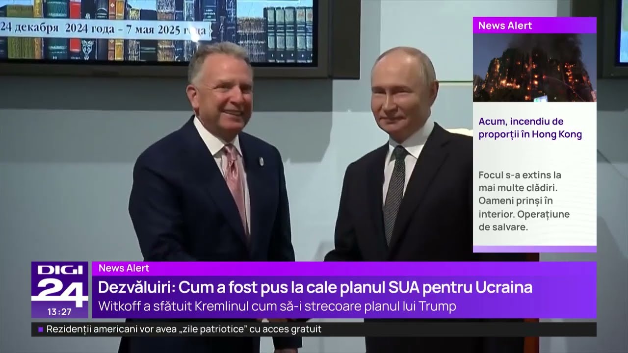 Witkoff punea la cale cu consilierul lui Putin planul pentru Ucraina. Reacția lui Donald Trump