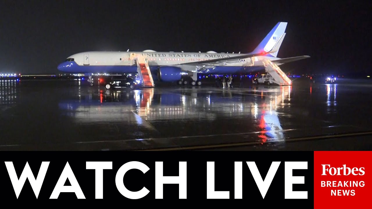 WATCH LIVE: President Trump Departs JBA On Air Force One En Route To Palm Beach, Florida