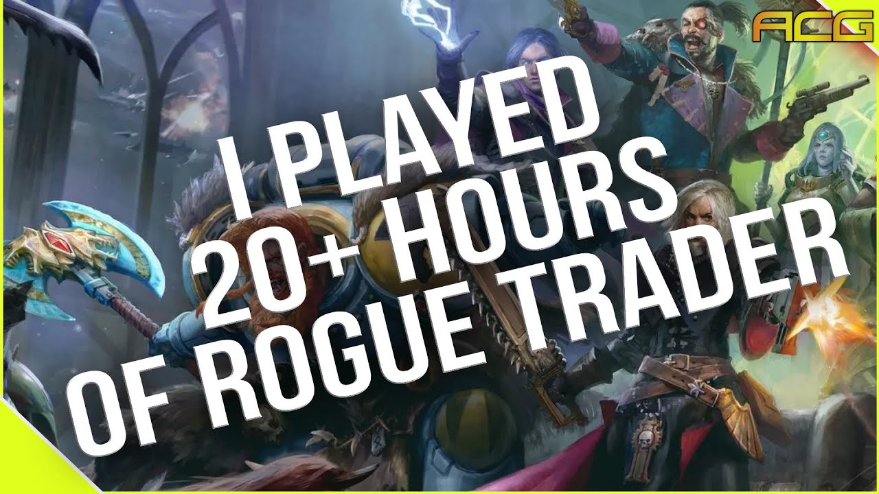 Я играл в Warhammer 40k Rogue Trader &mdash; мои впечатления.
