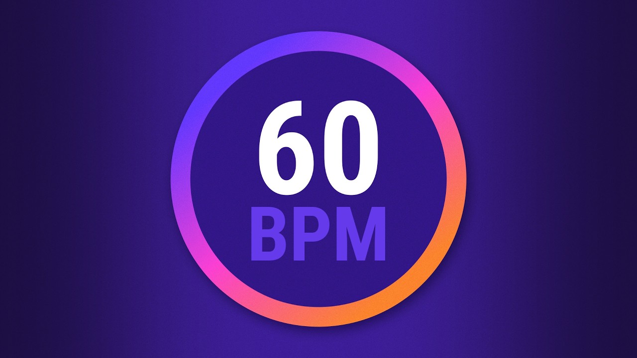 Metronome 60 bpm