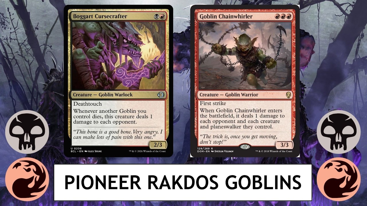 MTG Pioneer Rakdos Goblins - Возвращение моей неспособности произнести слово 