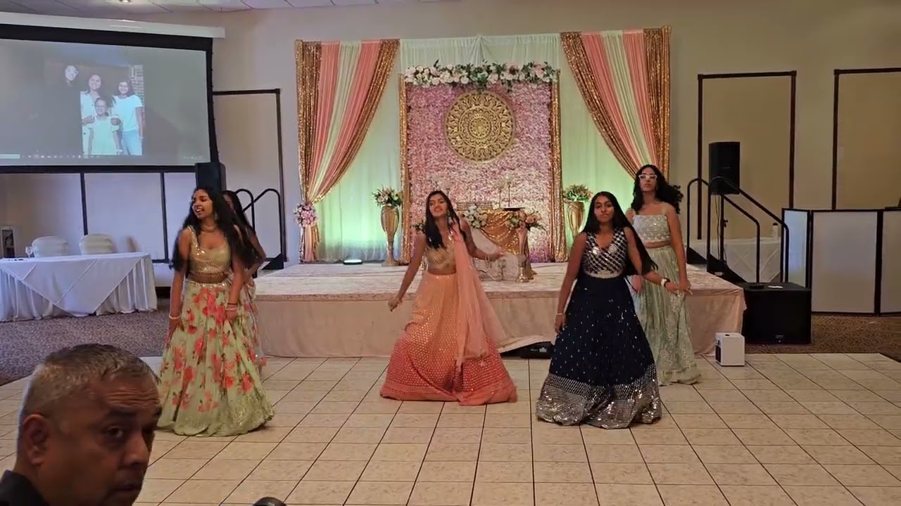 Sweet 16 dance with friends