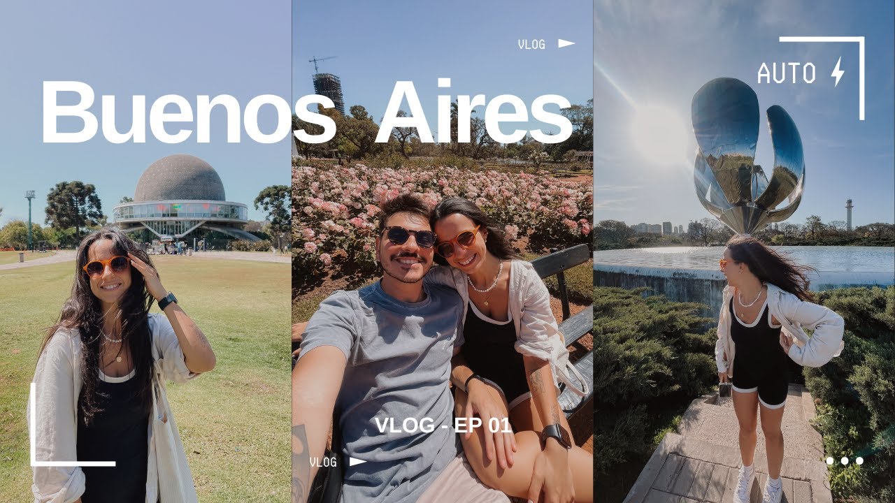 TRAVEL VLOG BUENOS AIRES - Tour em Palermo, restaurantes e os parques mais lindos