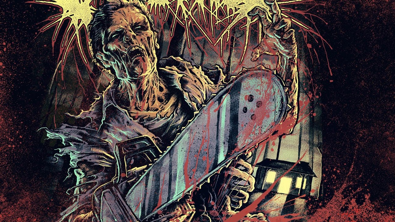 T-shirt Illustration : Zombie Evil Dead (Timelapse) - ABORTED x Coki Greenway