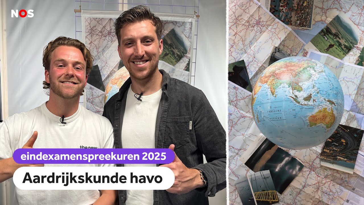 Eindexamenspreekuur aardrijkskunde havo met Roy en Hidde