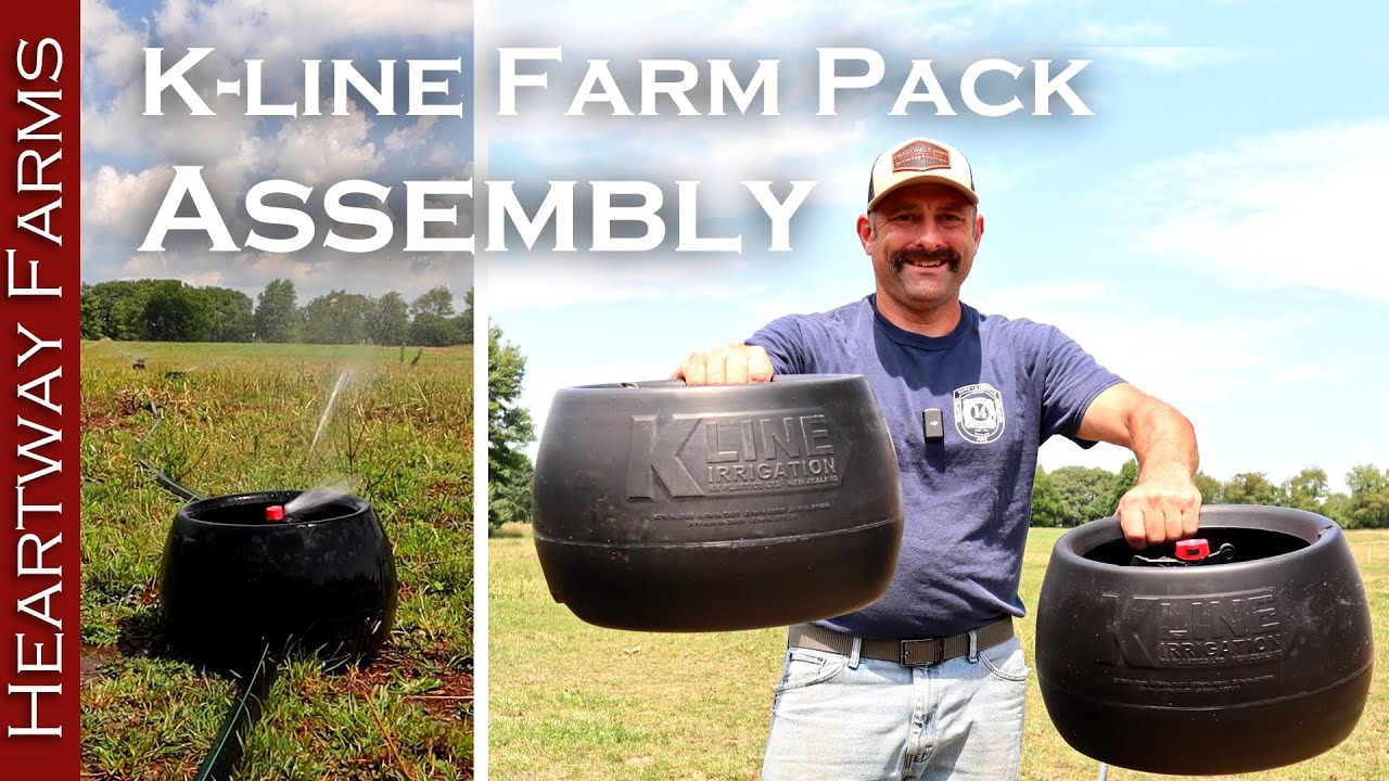 K-line Irrigation Pod Assembly Tutorial | Portable Watering Solutions How-to | Heartway Farms