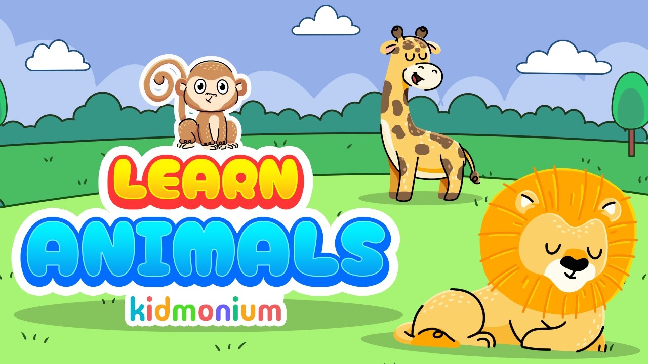 Learn Animals for Kids | Animal Song with Sounds | Animals Names