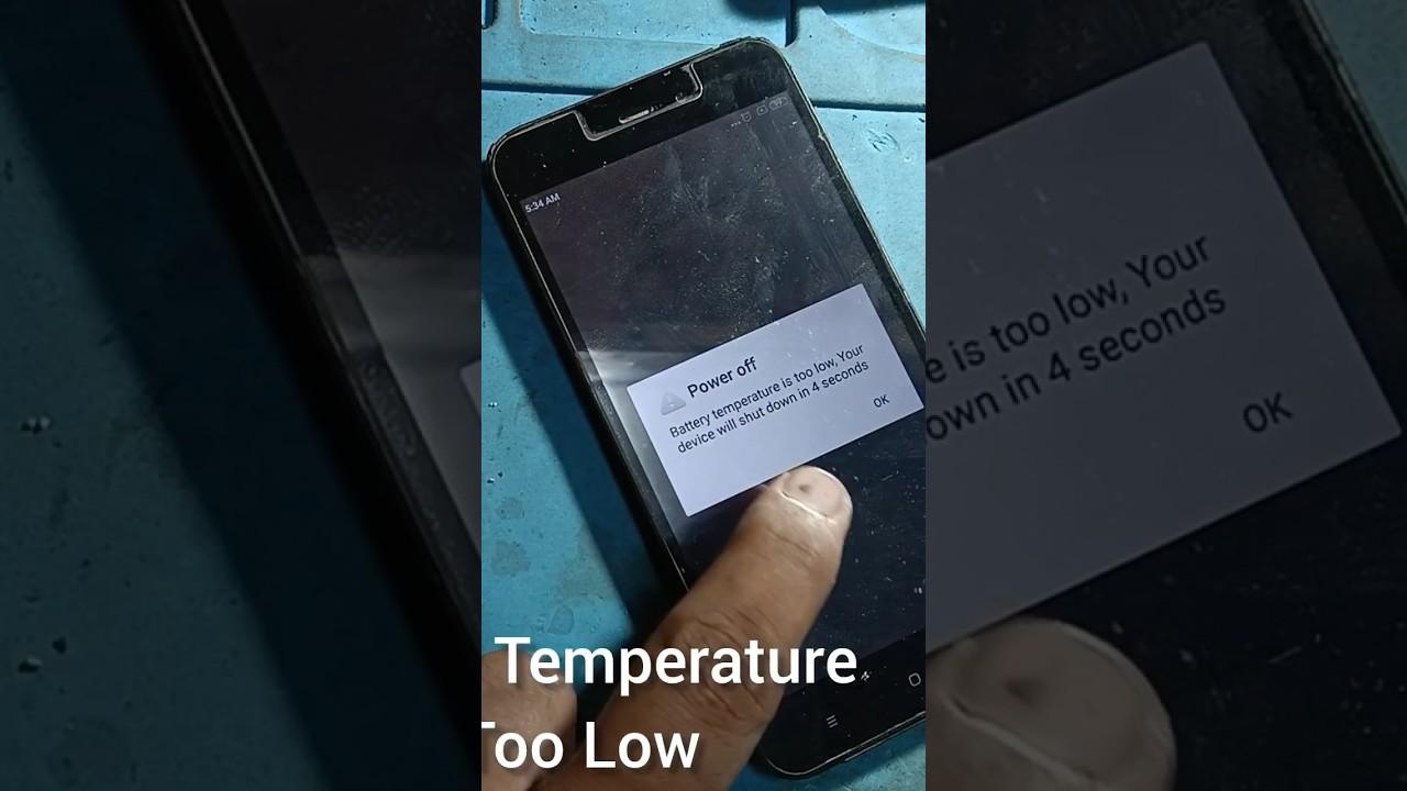 Mi 5a Battery Too Low Temperature #solution #repair #shots