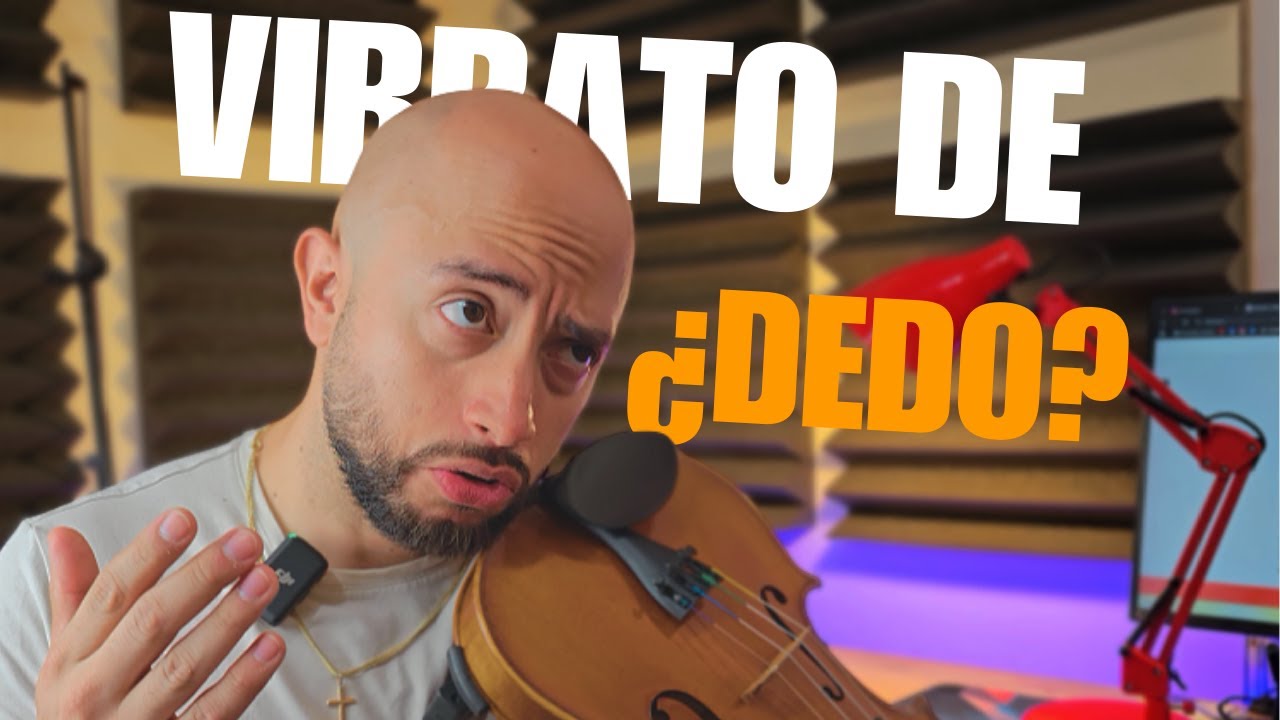 ¿Vibrato de dedo?