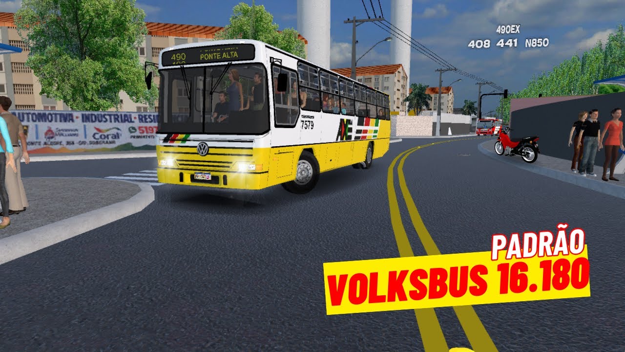 THAMCO DINAMUS PADRÃO SALVADOR  VOLKSBUS 16.180 CO |PROTONBUS|