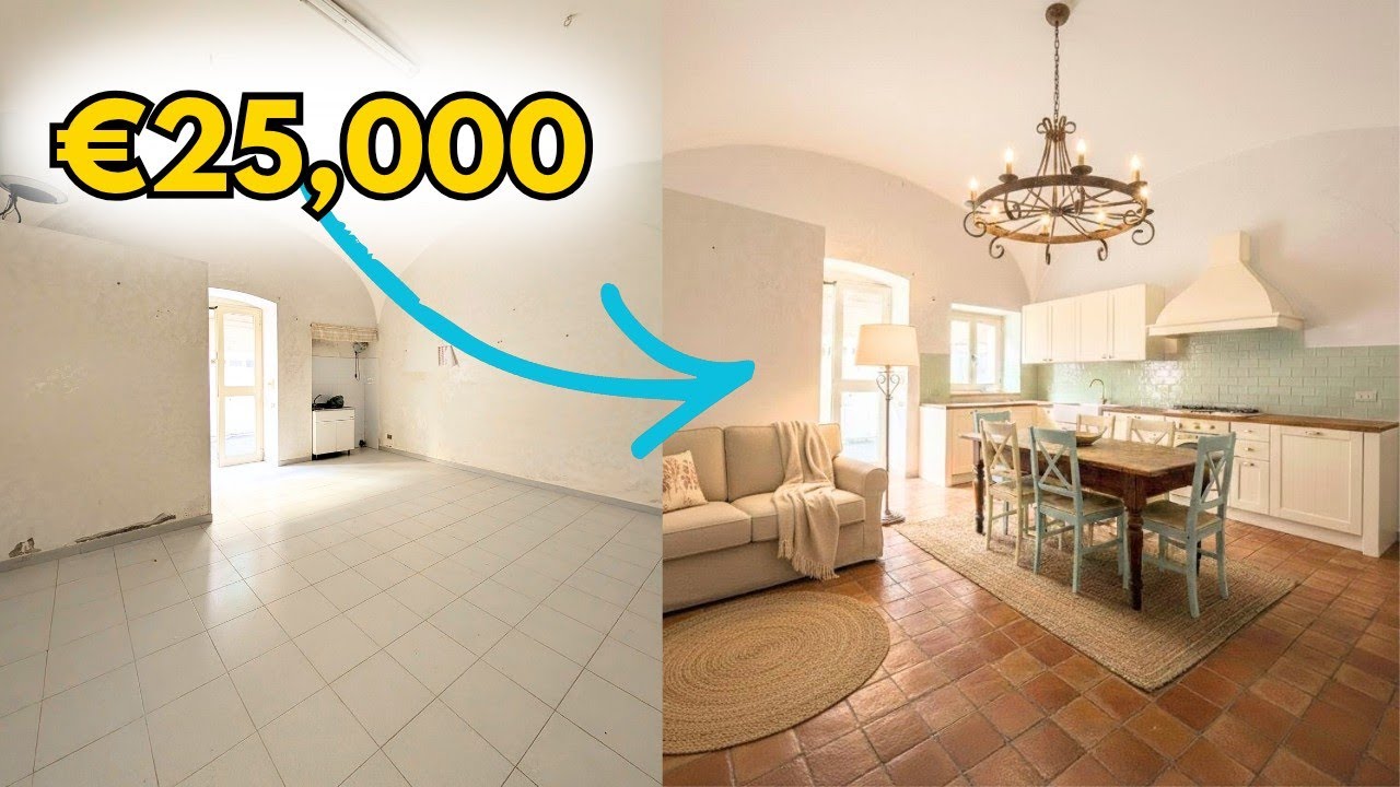 Найдено! Каменная студия за 25 000 евро с потайной «секретной» комнатой 🗝️