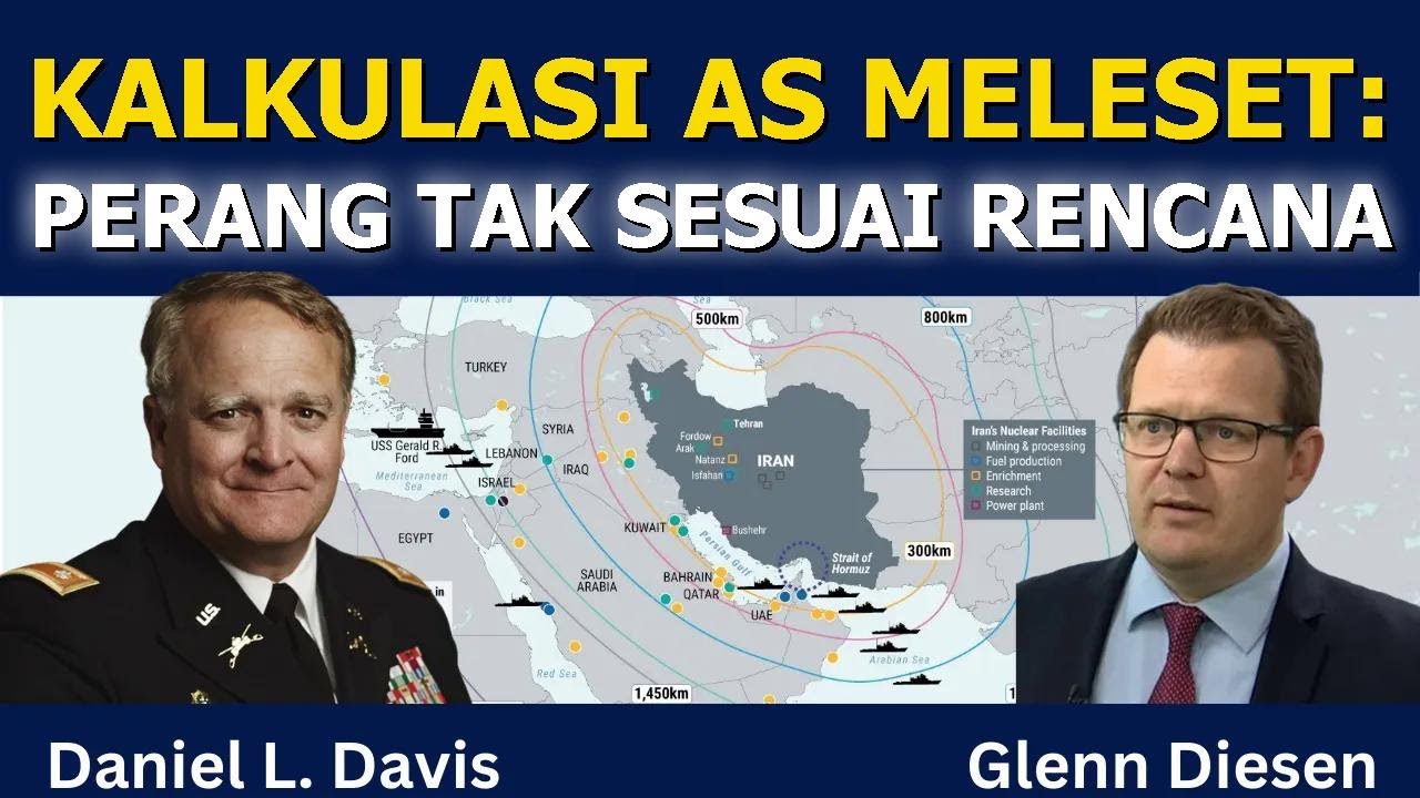 Daniel Davis: Salah Perhitungan AS – Perang Tak Sesuai Rencana